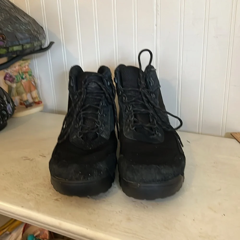 Danner mens jag black suede leather hiking boots